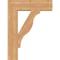 Ekena Millwork Funston Block Smooth Bracket, Western Red Cedar, 5 1/2"W x 24"D x 32"H BKT06X24X32FST05SWR - alternate 3